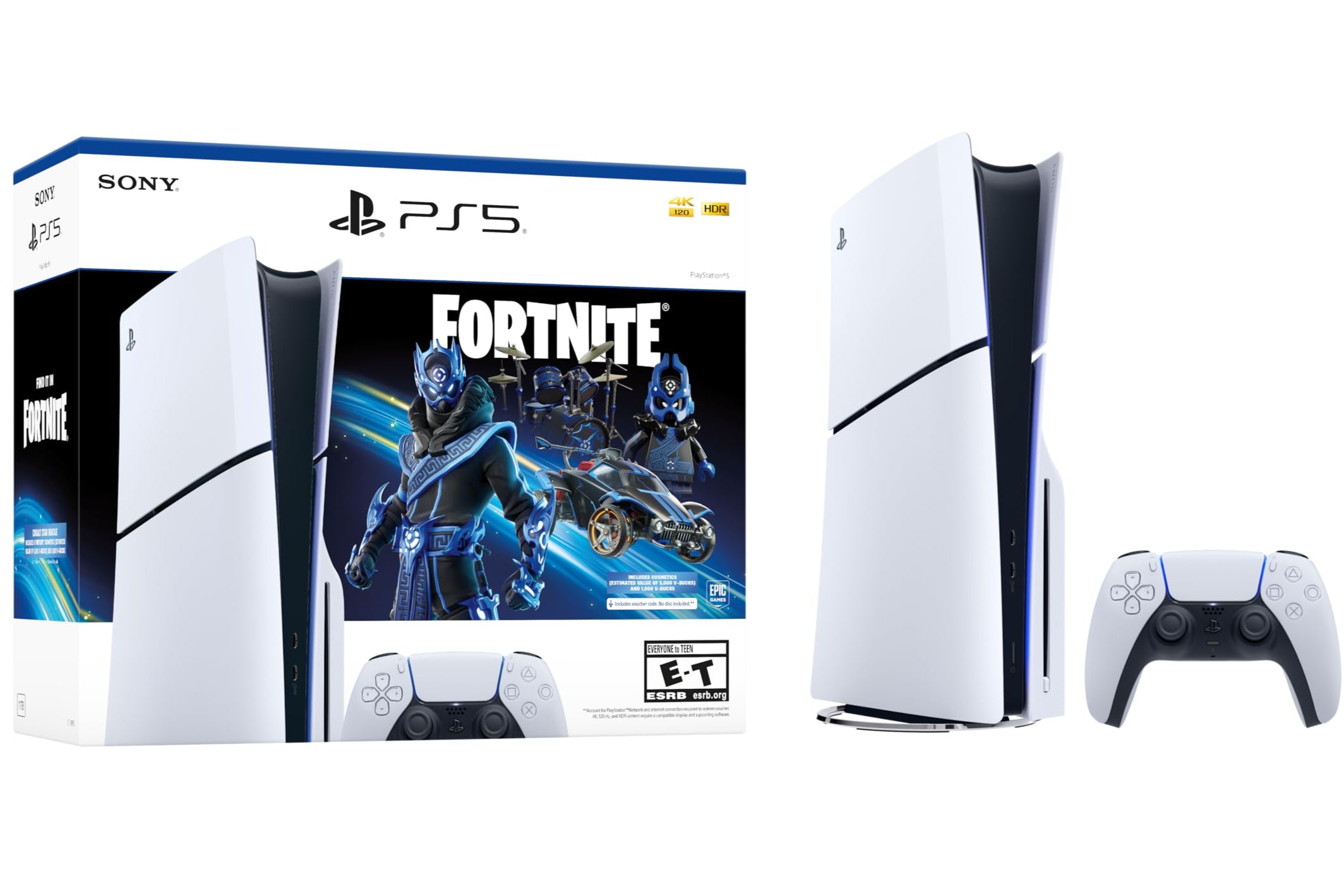 PS5 Console - Fortnite Cobalt Star Disc Edition PS5 Console - Fortnite Cobalt Star Disc Edition